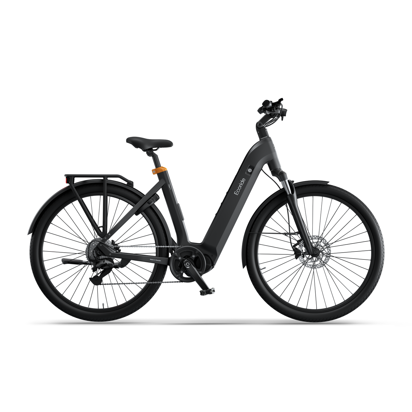 Ecoride Tripper 4 Keskimoottori, musta